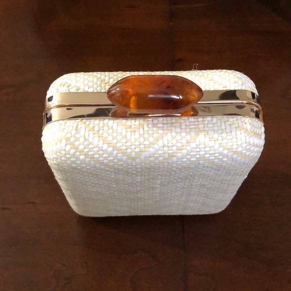 Beautiful Small Square Clutch Purse - Picture 1 of 10
